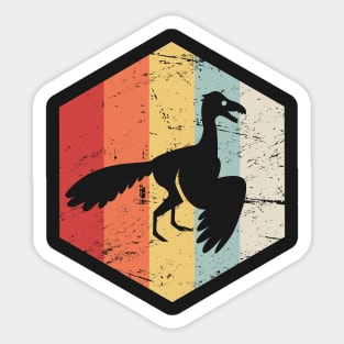 Retro 70s Archaeopteryx Sticker